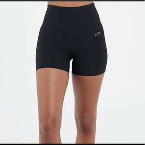 Tempo Ribbed High Waisted Workout Shorts 2.0
